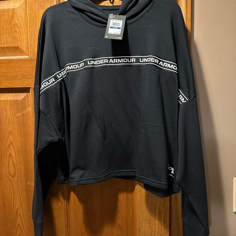 Under Armour Women's Black Hoodie Top